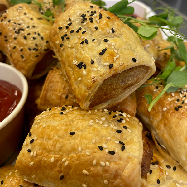 Homemade Herb and Onion Sausage Rolls