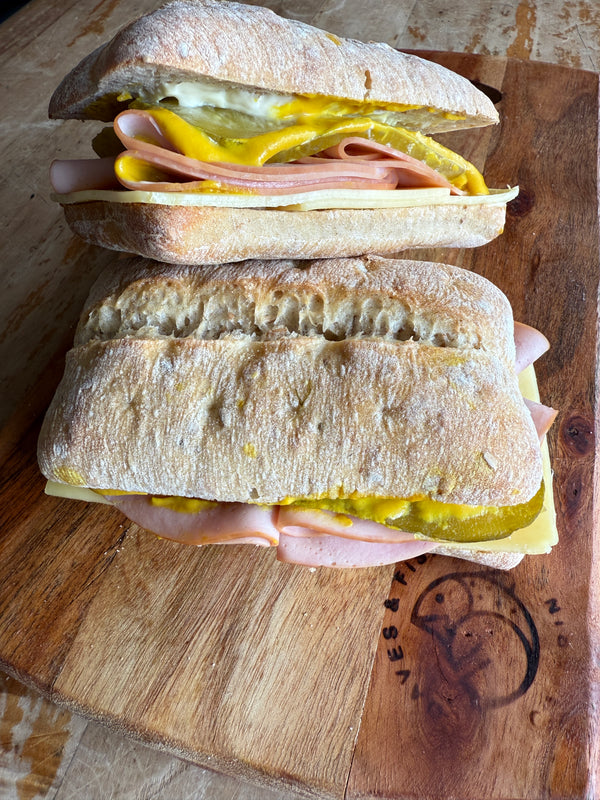 L&F Cubano - Ham, Pickle, Mustard & Cheese
