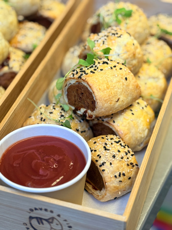 Homemade Herb and Onion Sausage Rolls