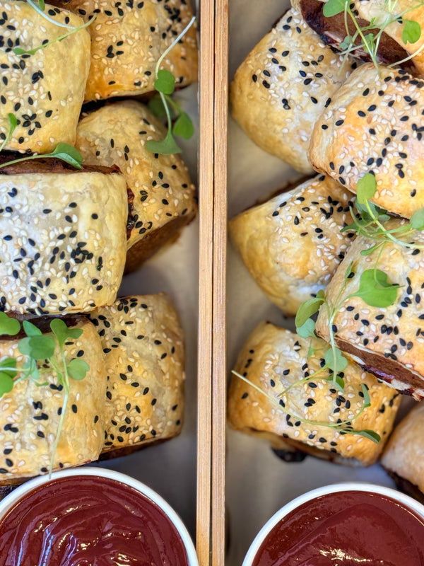 Homemade Herb and Onion Sausage Rolls