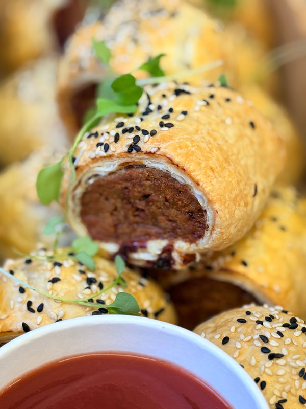 Homemade Herb and Onion Sausage Rolls