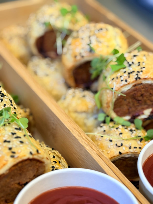 Homemade Herb and Onion Sausage Rolls