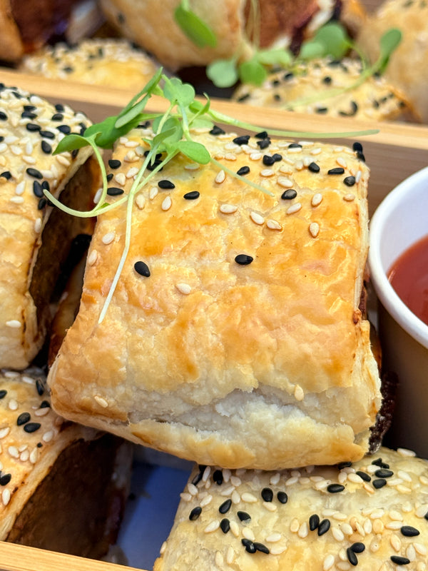 Homemade Herb and Onion Sausage Rolls