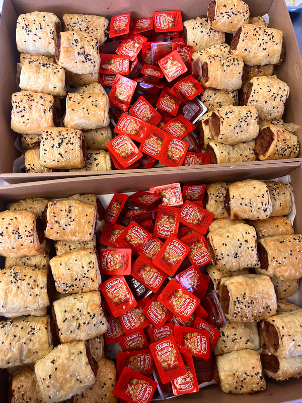 Homemade Herb and Onion Sausage Rolls