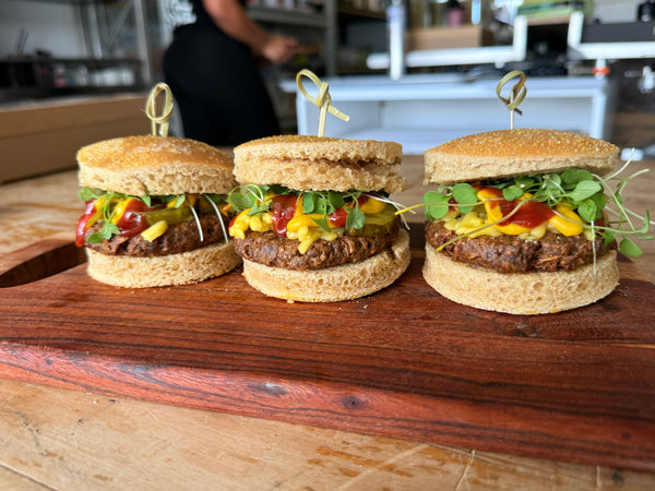 GF & Vegan Cheese Burger