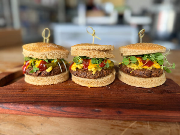 GF & Vegan Cheese Burger