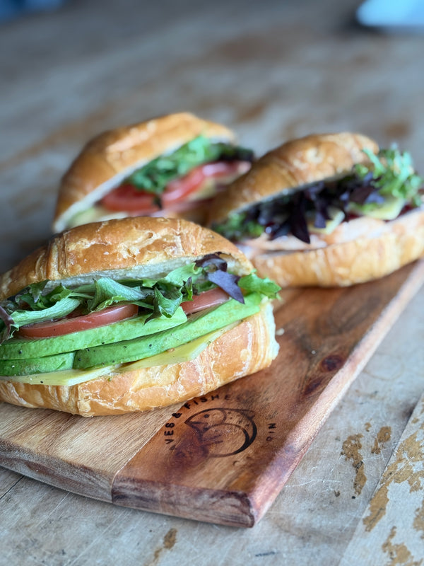 Italian Roll, Bap or Croissant - Ham / Smoked Chicken / Vegetarian