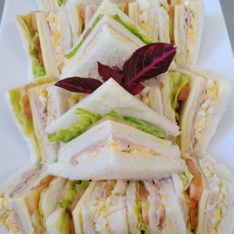Assorted Club Sandwiches – Loaves & Fishes NZ