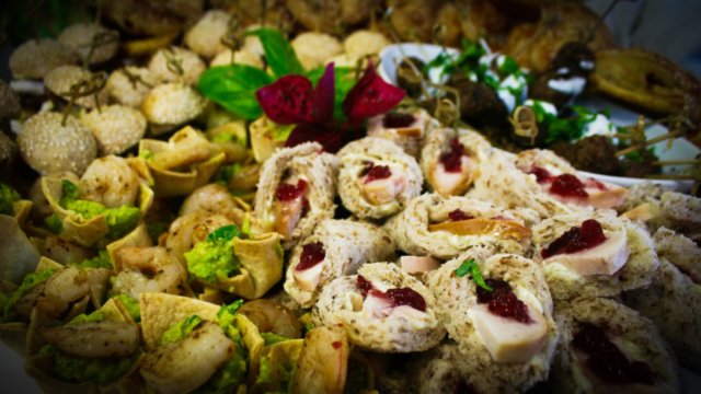An example of one of our savoury platters